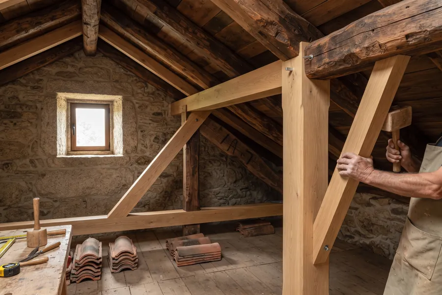 Armazones y estructuras de madera