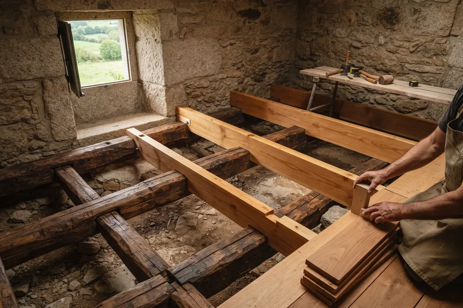 Forjados de madera