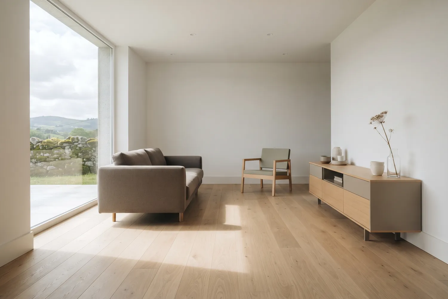 Suelo de tarima de madera